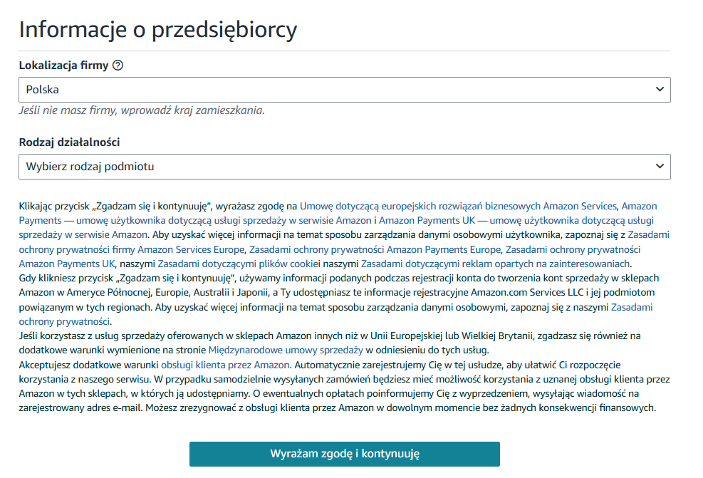 Informacje o firmie