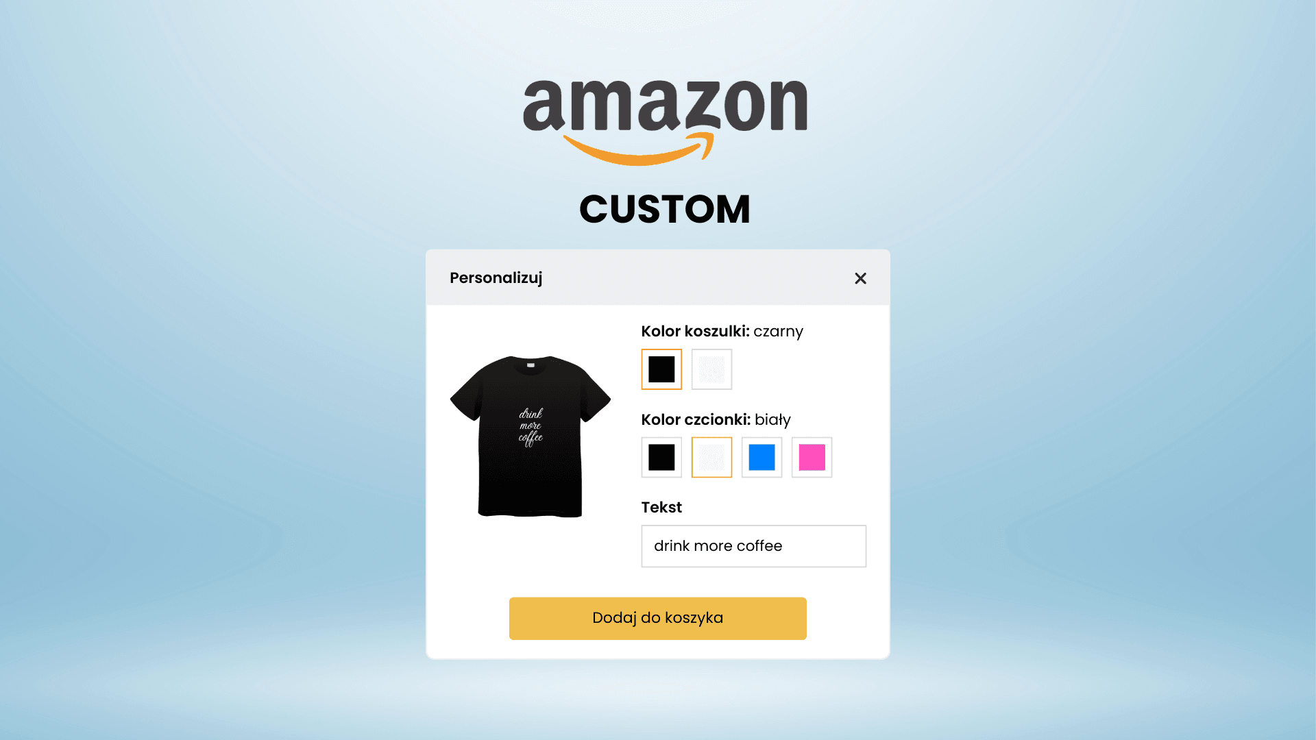 Amazon Custom – Personalizacja produktów na Amazonie