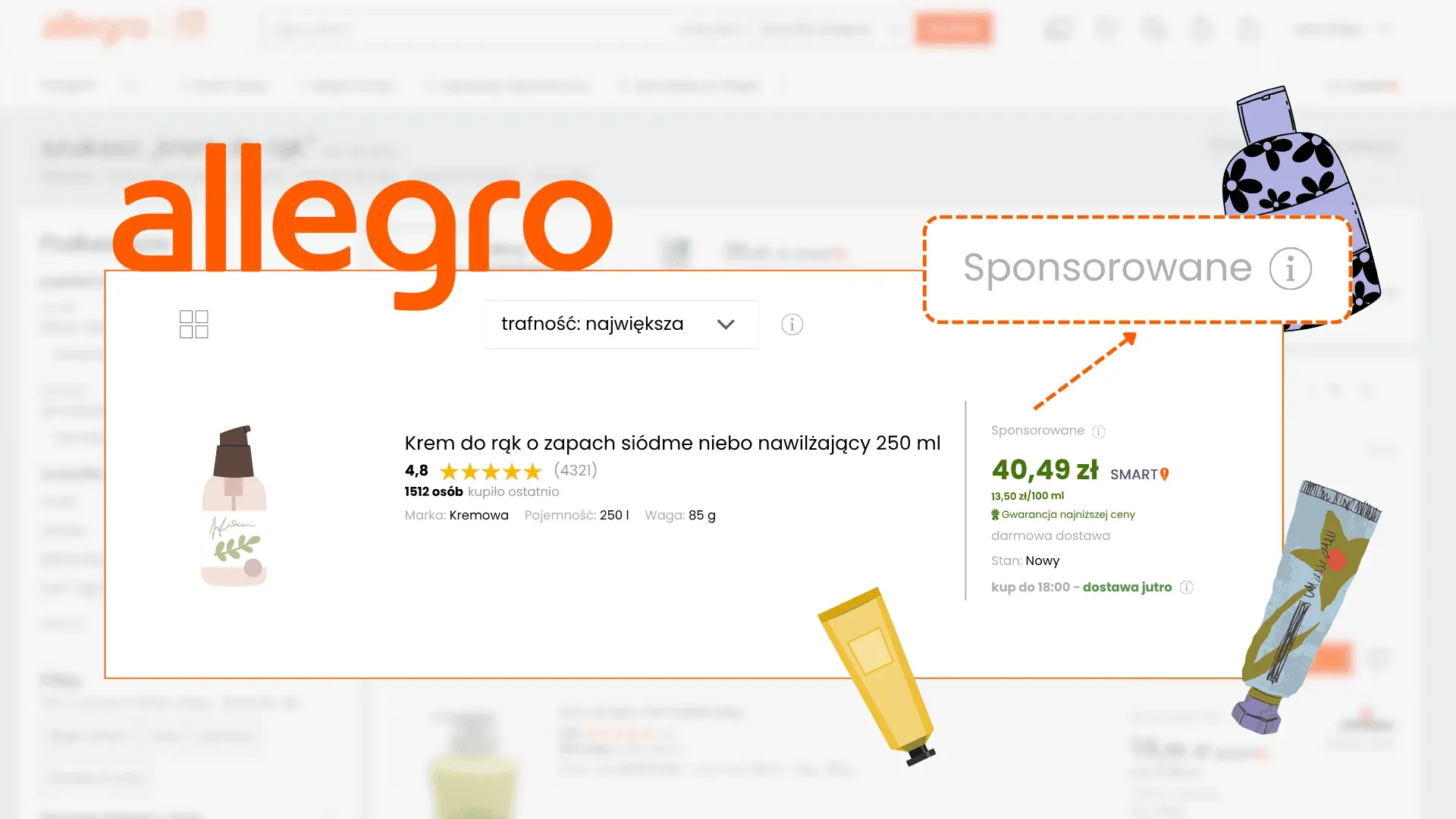 Oferty sponsorowane Allegro